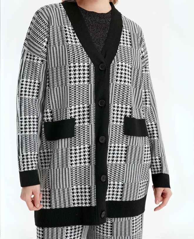 Cardigan en Tricot